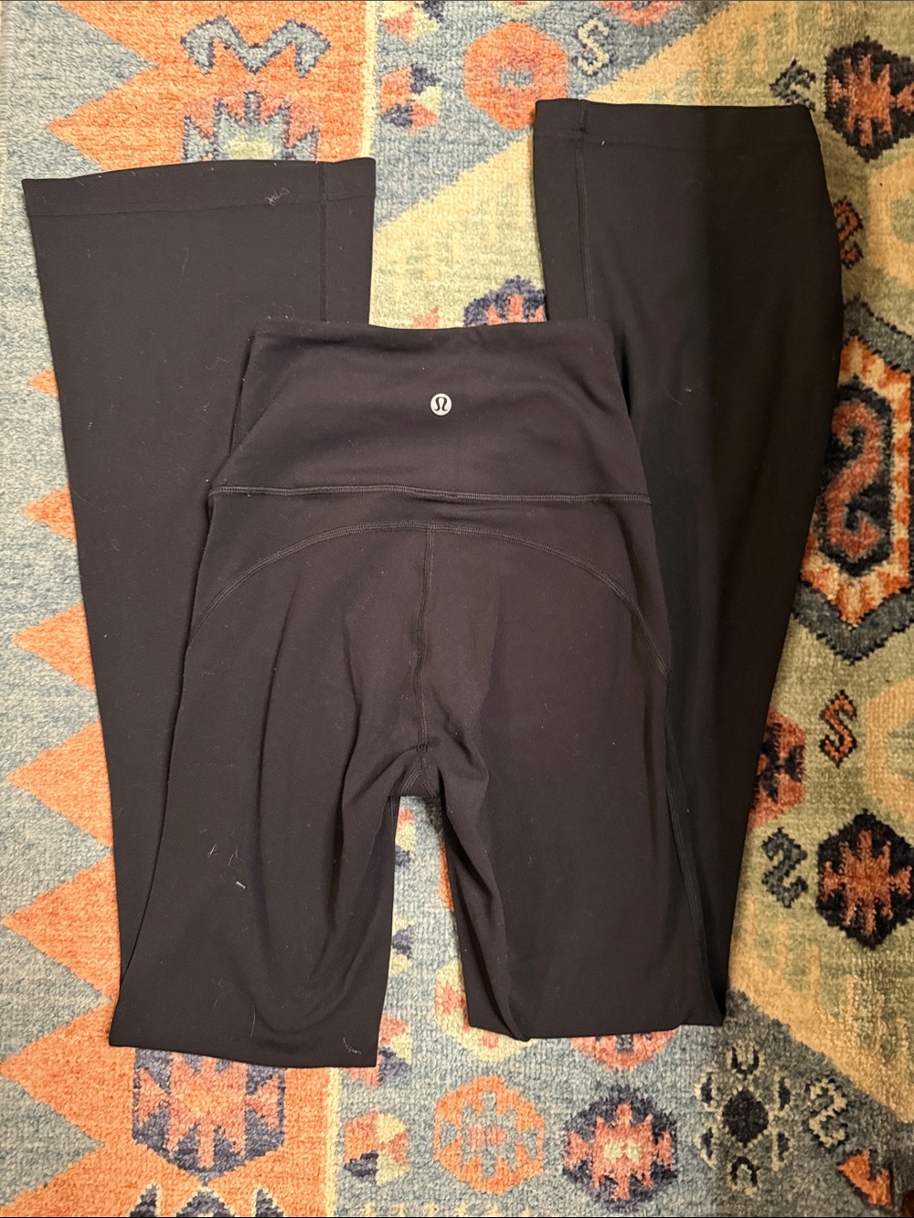 lululemon athletica Black Kids' High-Rise Leggings